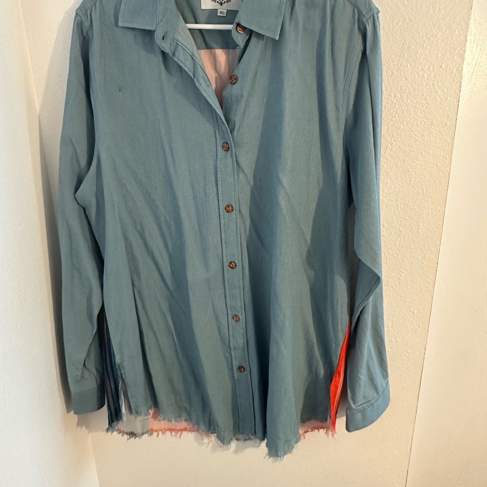Blue Button Down Shirt